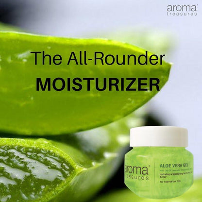 Aroma Treasures Aloe Vera Gel for Face, Body & Hair | Moisturizing & Hydrating Aloevera Gel | 98% Ingredients of Natural Origin | Pure Aloe Vera Gel for Skin, Hair & Pimples | 1kg