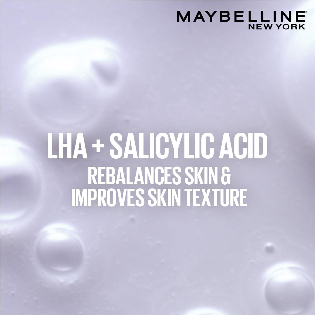 Maybelline New York Shine Stopper Primer | 3-in-1 Serum Primer for Oily Skin to Prime, Mattify, Hydrate with LHA & Salicylic Acid, 10ml