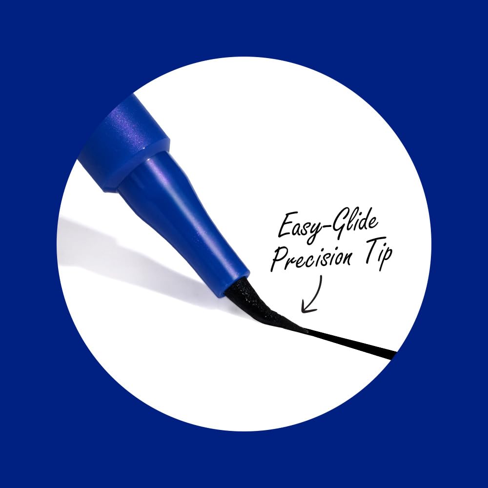 Daily Life Forever52 Stellar Eyeliner - 24HR Long-Lasting Intense Black | Ultra-Precise Tip for Effortless Wings & Flicks | Smudge-Proof, Matte Finish | Glide-On Formula for Bold, Defined Eyes