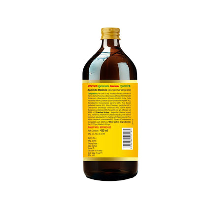 Baidyanath Punarnawarist - 450 ml | Ayurvedic Regenerative Tonic for Liver | Inflammation Care