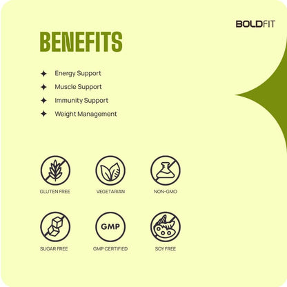 Boldfit Plant Based Protein Powder For Men & Women - Vegan Plant Protein Powder For Men & Women - Supports Metabolism, Immunity & Antioxidant - Cafe Mocha 500Gm