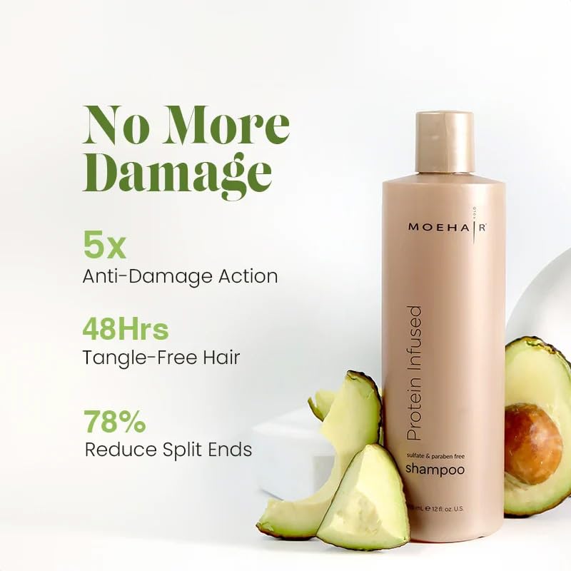 Moehair Protein Infused Shampoo - 355ml