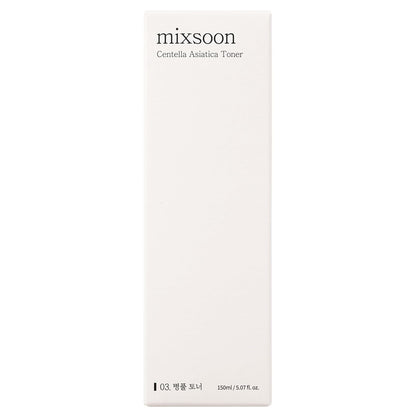 mixsoon Centella Asiatica Toner 150 ml – Hydrating & Soothing Korean Face Toner for Sensitive, Dry or Irritated Skin – Lightweight Skin Essence & Moisture Booster