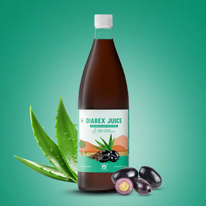 Dr. Vaidya’s Diabex Juice for Diabetic Care | Ayurvedic Diabetes Juice with Karela, Jamun & Neem | Helps Manage Blood Sugar Levels | No Added Sugar or Artificial Flavours | 950ml