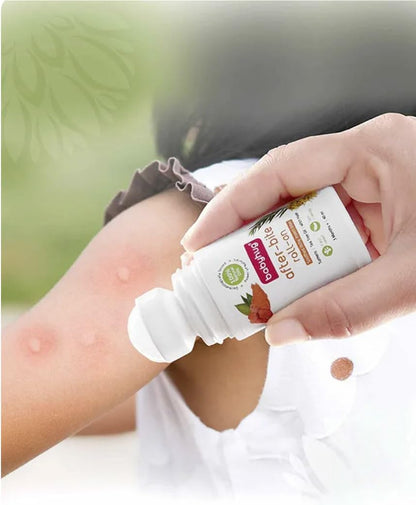 Babyhug After-Bite Roll-On with Turmeric, Tea Tree Oil, Witch Hazel, 40 ml | Alcohol Free | Mineral Oil Free | No Harmful Toxins