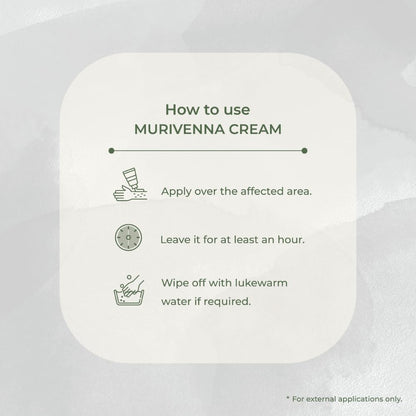 Murivenna Cream 50g | First & Only TESTED SAFE for Heavy Metals & Microbial Load | Ayurveda First-Aid Cream for Cuts, Burns & Sprains | 30% Highest Medicine Content | With Aloe & Moringa