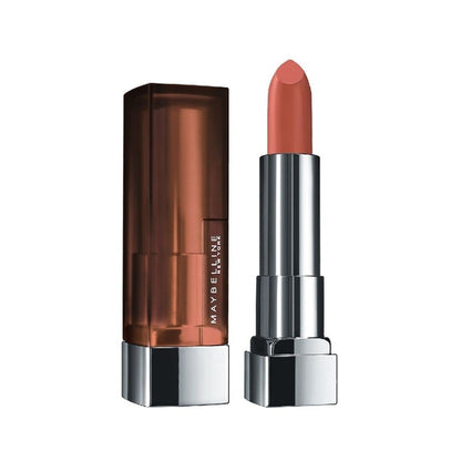 Maybelline New York Color Sensational Creamy Matte Lipstick lasts up to 12 Hours, Hydrate Lips, Rich Creamy Lipstick with Shea Butter, Available in 42 Shades - 657 Nude Nuance, 3.9g