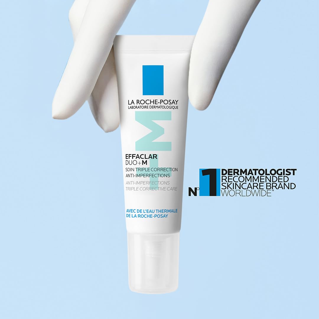 La Roche-Posay skincare product with a blue background