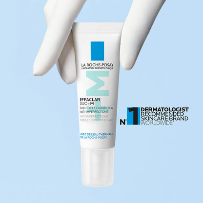 La Roche-Posay skincare product with a blue background