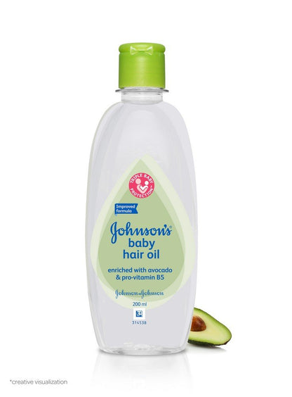 Johnson's Baby Hair Oil with Avocado, 200ml