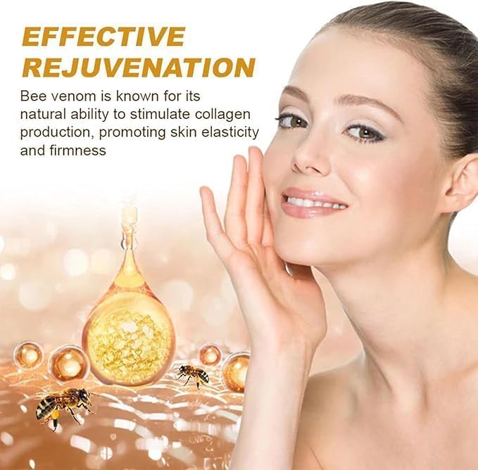 Bee Venom Wrinkle Cream, Anti-Ageing Face and Neck Moisturiser, Skin Firming Body Cream (1)