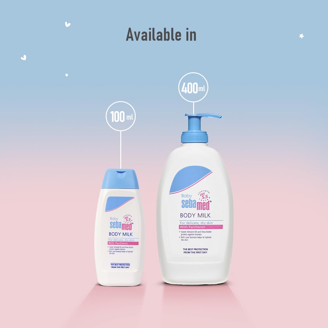 Sebamed Baby Body Milk Lotion|pH 5.5|100 ml