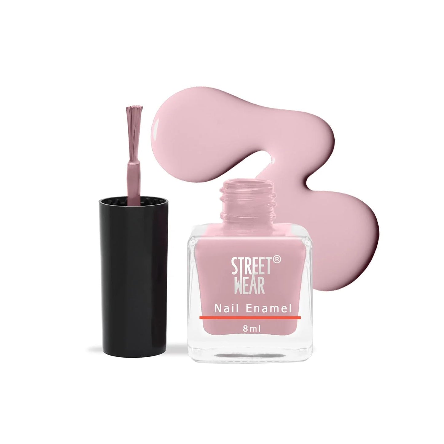 Street Wear Street Wear Nail Enamel - Pretty Girl Collection - I Wink - 8ml, I Wink, 8 ml