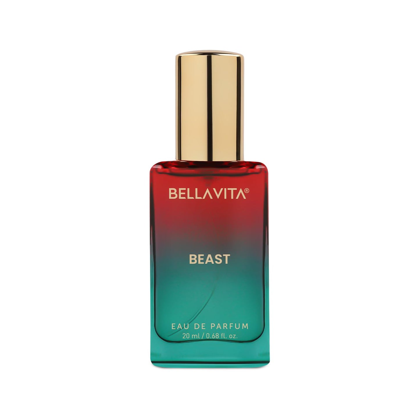 BELLAVITA Beast | Long Lasting EDP | 20ml | Perfume for Man | Raspberry, Patchouli and Rose | Premium Unisex Fragrance for Men and Women