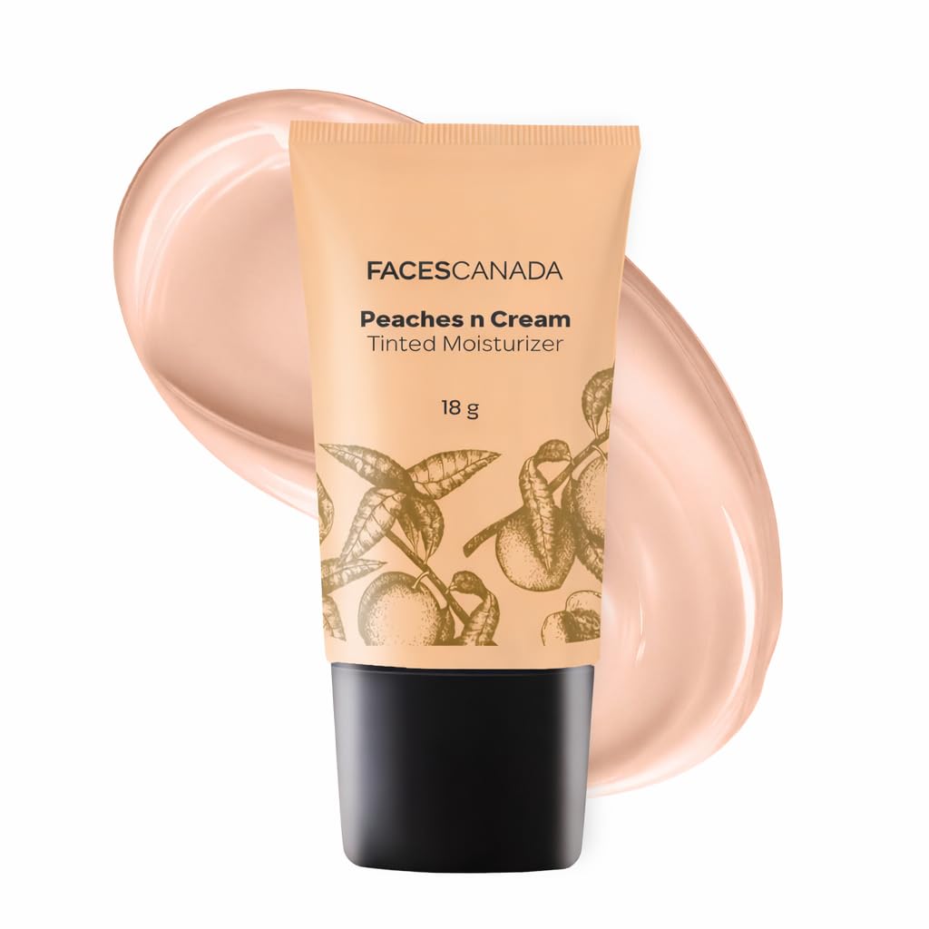 FACES CANADA Peaches N Cream Tinted Moisturizer (Mini) - Light 01, 18g