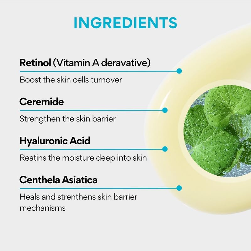 Innisfree Retinol Cica Repair Ampoule 10ml | Beginners retinol | Travel size
