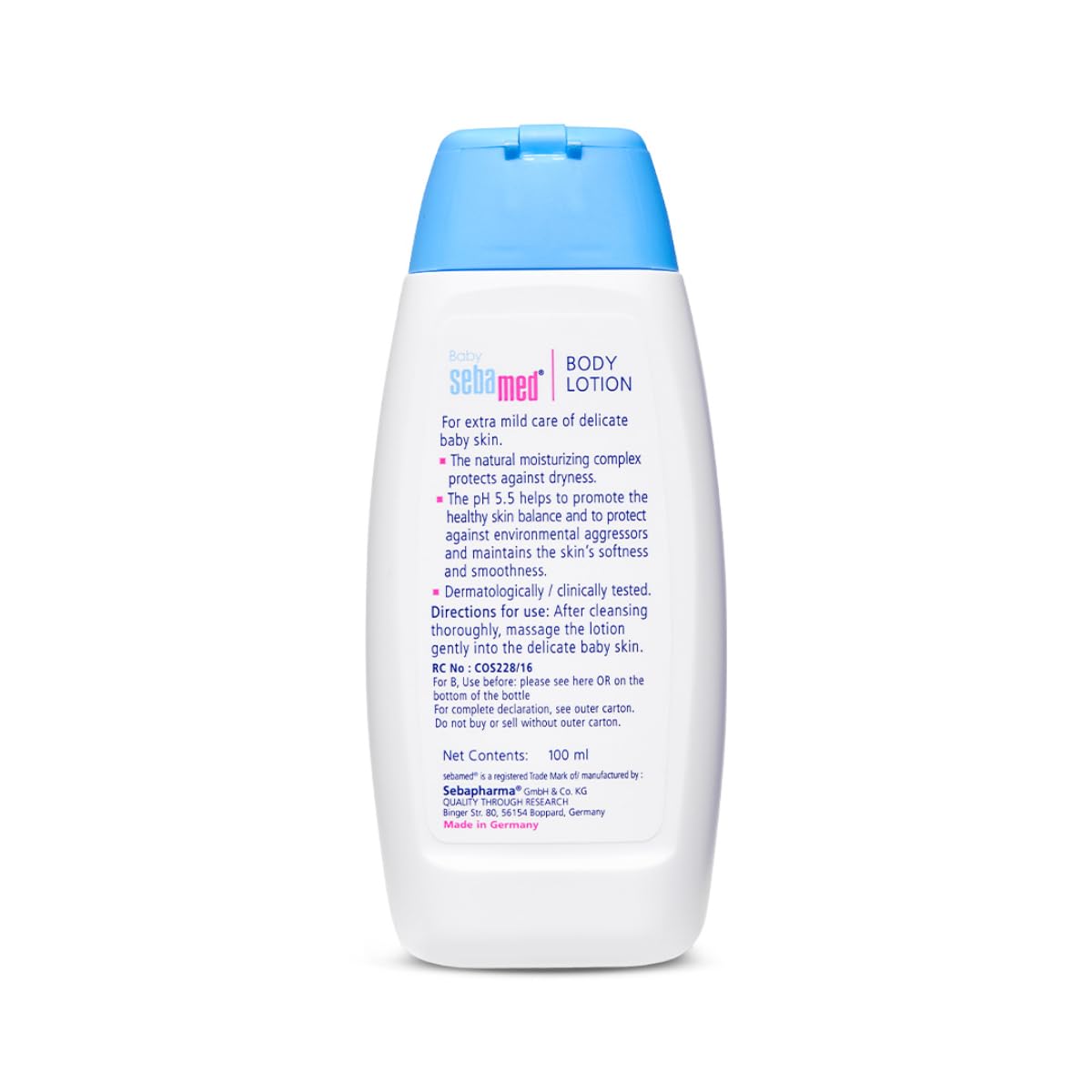 Sebamed Baby Body Lotion | pH 5.5 | Vegan | 100 ml