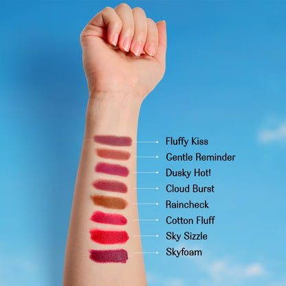 LoveChild Masaba Lush Creme Lipstick (Pink), Moisturizing Satin Finish with Ceramides & Shea Butter, Lightweight, Long-Lasting & Ultra-Smooth, Perfect Shades for Indian Skin Tones, Skyfoam 3.5g