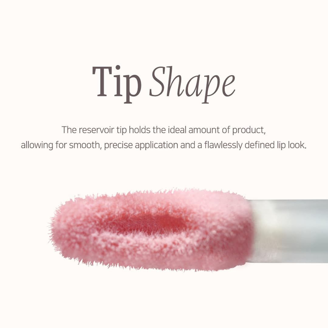 DINTO Deep-Kissed Plumping Lip Enamel (152 Clock Tower, 4ml) Korean Glitter Lip Gloss, High Shine Lip Plumper, Hydrating Lip Plumping Gloss, Long-Lasting, Non-Sticky, Vegan & Cruelty-Free
