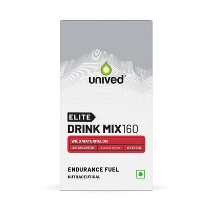 Zephivo Unived Elite Drink Mix 160 | Isotonic Energy Drink | 2:1 Ratio & 40g Carbohydrates with Betaine & Beta-Alanine | Endurance Athletes Sports Drink
