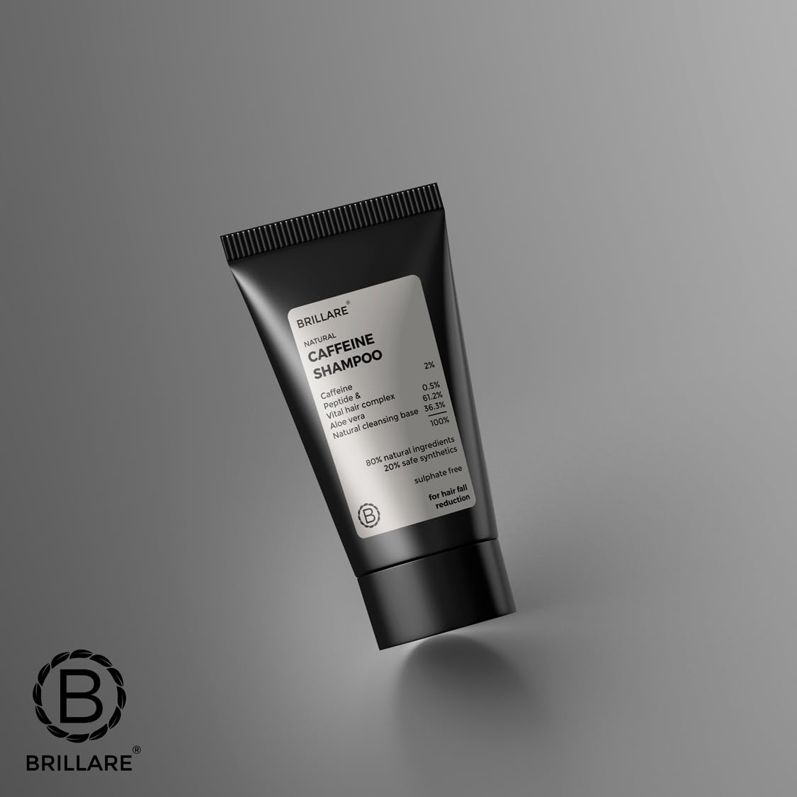 Brillare Mini Caffeine Shampoo For Reducing Hair Loss And Breakage (12 ML)