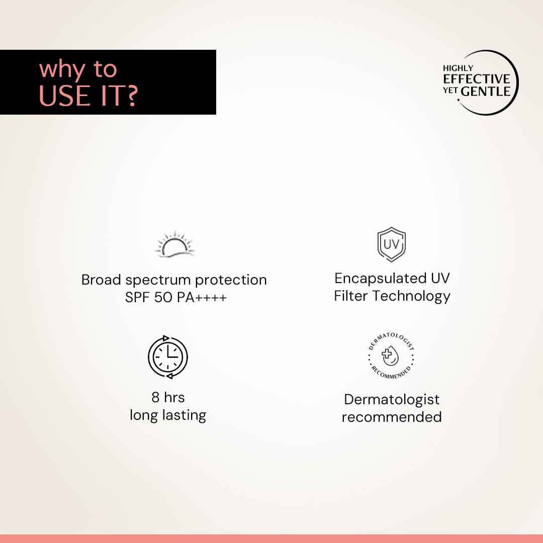 Product feature card with text on a white background