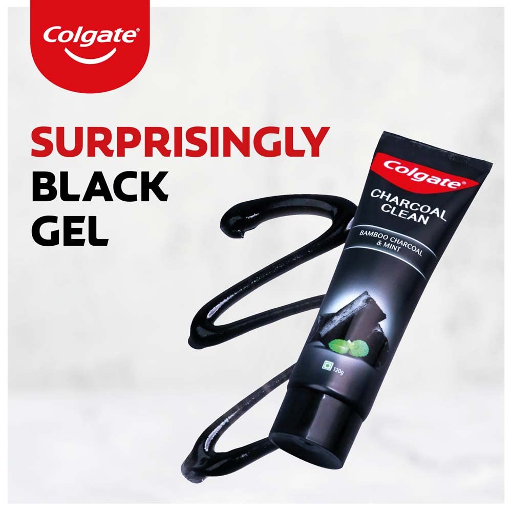 Colgate Gentle Enamel Ultra Soft Bristles Manual Toothbrush for adults, 4 Pcs & Colgate Charcoal Clean Black Gel Toothpaste, Pack of 120g Deep Clean Colgate Toothpaste