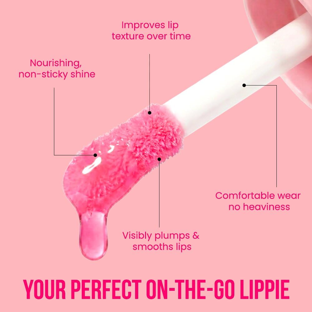 Daily Life Forever52 Juicy Glow Lip Oil – Hydrating Tinted Lip Gloss, Plumping & Nourishing Formula | Non-Sticky, High Shine Gloss | Sheer Juicy Tint for Soft Lips (Sour Watermelon-03, Juicy Lip Glow) | Hydrating Lip Oil