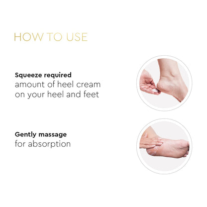 VLCC Clinic Heel Repair Cream - 100g | Exfoliating and Moisturizing Foot and Heel Cream | Softer, Supple, Smoother Feet | Dermatologically Tested | Hydrating Cream for Dry and Cracked Heels