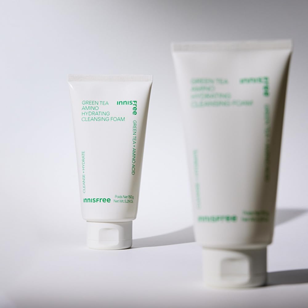 Innisfree Volcanic BHA Pore Foaming cleanser, Clogged Pore Cleanser with Volcanic Clusters | Blackhead Removal | Deep Cleansing