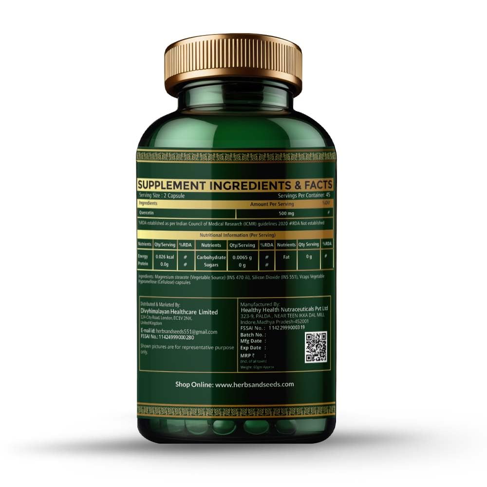 Green supplement bottle with gold cap on a white background