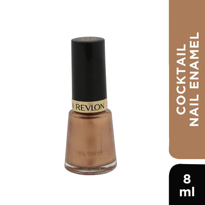 REVLON Iconic Hearts Wedding Collection Glossy Finish Nail Enamel - Cocktail, Brown, 8 Ml