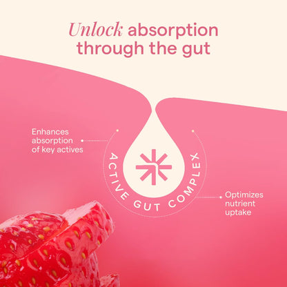 The Good Bug Gluta Glow Effervescent Tablets for Radiant Skin - 15 Tablets (Pack of 15 x 1) | L-Glutathione, Vitamin C, Lycopene For Skin Glow & Anti-Pigmentation | Strawberry Lemon|No Added Sugar