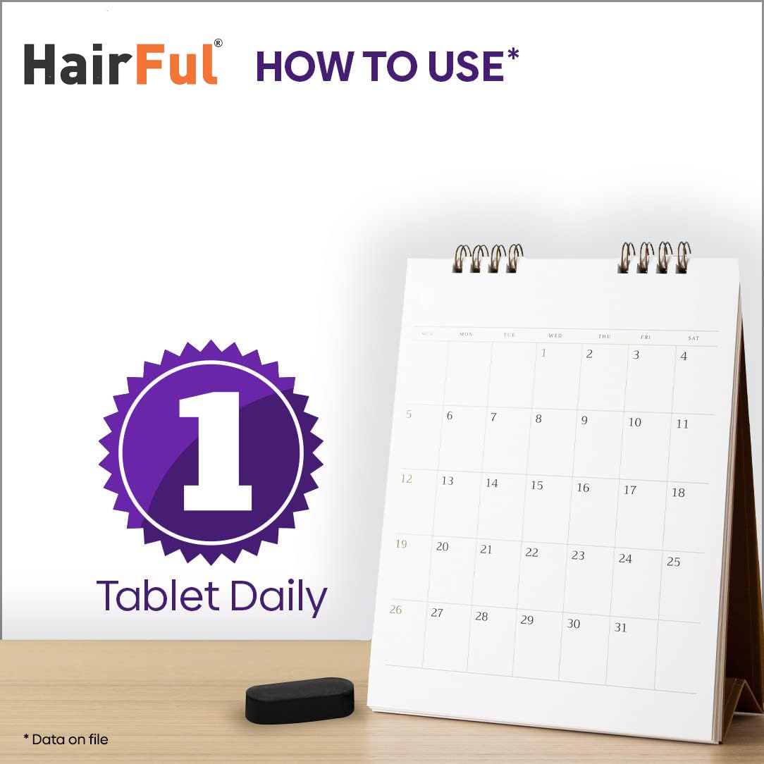 HairFul Healthy Hair Supplement 30 Tablets (Pack of 2 X 15)