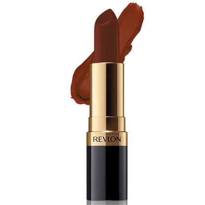REVLON Super Lustrous Matte Lipstick, 80% Conditioning Ingredients, intance color, Waterproof, Long-Lasting, 100% Vegan Lipstick, Queenly Me (010), 4.25 gm