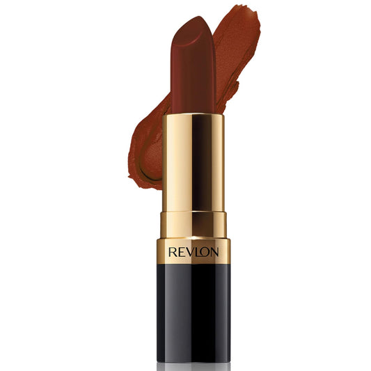 REVLON Super Lustrous Matte Lipstick, 80% Conditioning Ingredients, intance color, Waterproof, Long-Lasting, 100% Vegan Lipstick, Queenly Me (010), 4.25 gm