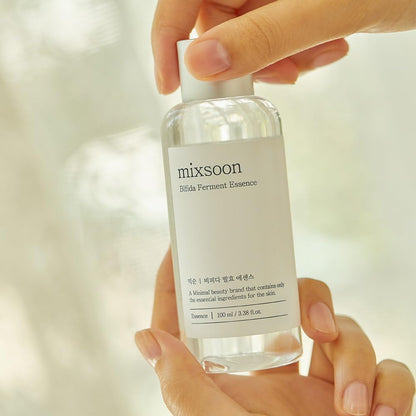 mixsoon Bifida Ferment Essence (100ml) Korean Face Serum, Hydrating & Skin-Repair Essence with Bifida Ferment, Niacinamide, Deep Moisture, Barrier Strengthening, Helps Improves Texture, Radiance & Elasticity for All Skin Types
