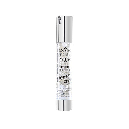 Skincare serum bottle labeled 'Pores Zero' on a white background
