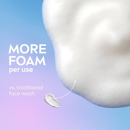 NIVEA Luminous Vitamin C - Whip Foaming Face Wash for Brightness & Radiant Glow, 100 ml | Cleanses, Brightens, Unclogs Pores & Hydrates | Removes Make Up | For oily, dry & sensitive skin | Men & women
