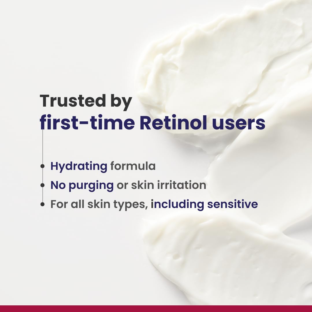 RE' EQUIL 0.1% Retinol Night Cream | Repairs Wrinkles & Fine Lines | Improves Skin Firmness | Beginner Friendly | All Skin Types | 30G