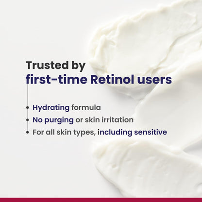 RE' EQUIL 0.1% Retinol Night Cream | Repairs Wrinkles & Fine Lines | Improves Skin Firmness | Beginner Friendly | All Skin Types | 30G