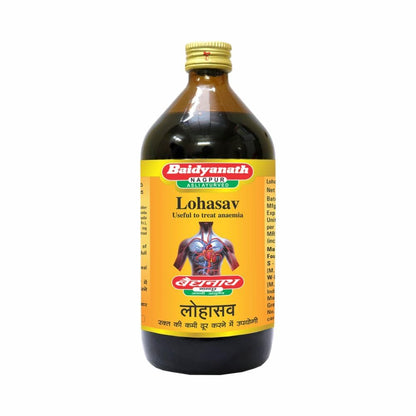 Baidyanath Asli Ayurved Lohasav I Anaemia Syrup I 450 Ml, Natural