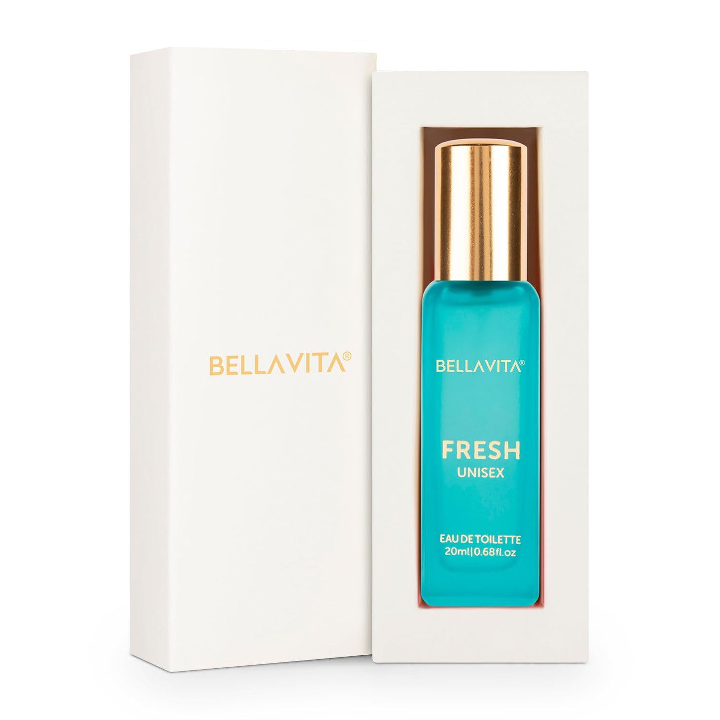 Bella Vita Luxury FRESH Unisex Eau De Toilette Perfume with Bergamot, Lavender,Ylang Ylang|Premium, Long Lasting Fresh Fragrance for Men & Women, 20ML