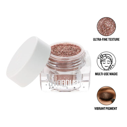 Daily Life Forever52 Stardust Loose Glitter | Ultra-Fine Cosmetic Glitter for Eyes, Face & Body – Long-Lasting Sparkle for Party, Festival & Glam Makeup (Twilight ORBIT-11, 2g)
