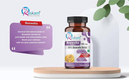 Boswellia Serrata Extract - 100 Veg Capsules | Healthy Inflammation Response & Mobility | Non-GMO & Gluten-Free