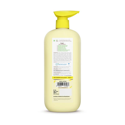 Mamaearth Vitamin C Daily Glow Body Lotion For Skin Brightening with Vitamin C & Honey 400ml|Nourishes Dry Skin|48 H Moisturization| 100% Natural Butter | Non-Greasy Smooth Skin | For All Skin Types