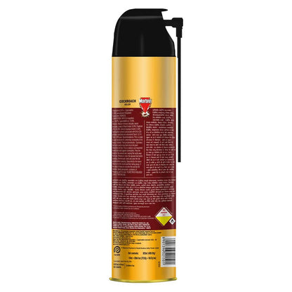 Mortein 625 ml - Fresh Fragrance, Cockroach Killer Spray, Crawling Insect Killer with Deep-Reach Nozzle | 100% Kill Guarantee