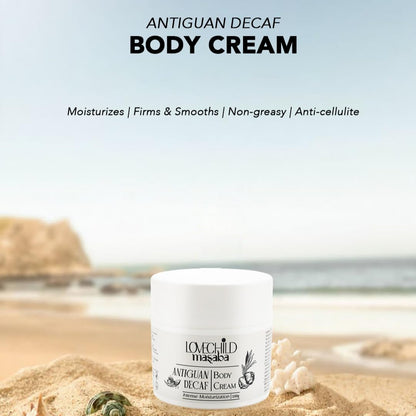 LoveChild Masaba Body Cream Antiguan Decaf, Buttery-Soft Moisturizer with Hemp Seed, Coffee & Baobab Oil, Smoothens & Deeply Nourishes Skin, Long-Lasting Fragrance, Moisturiser For Daily Use, 100g