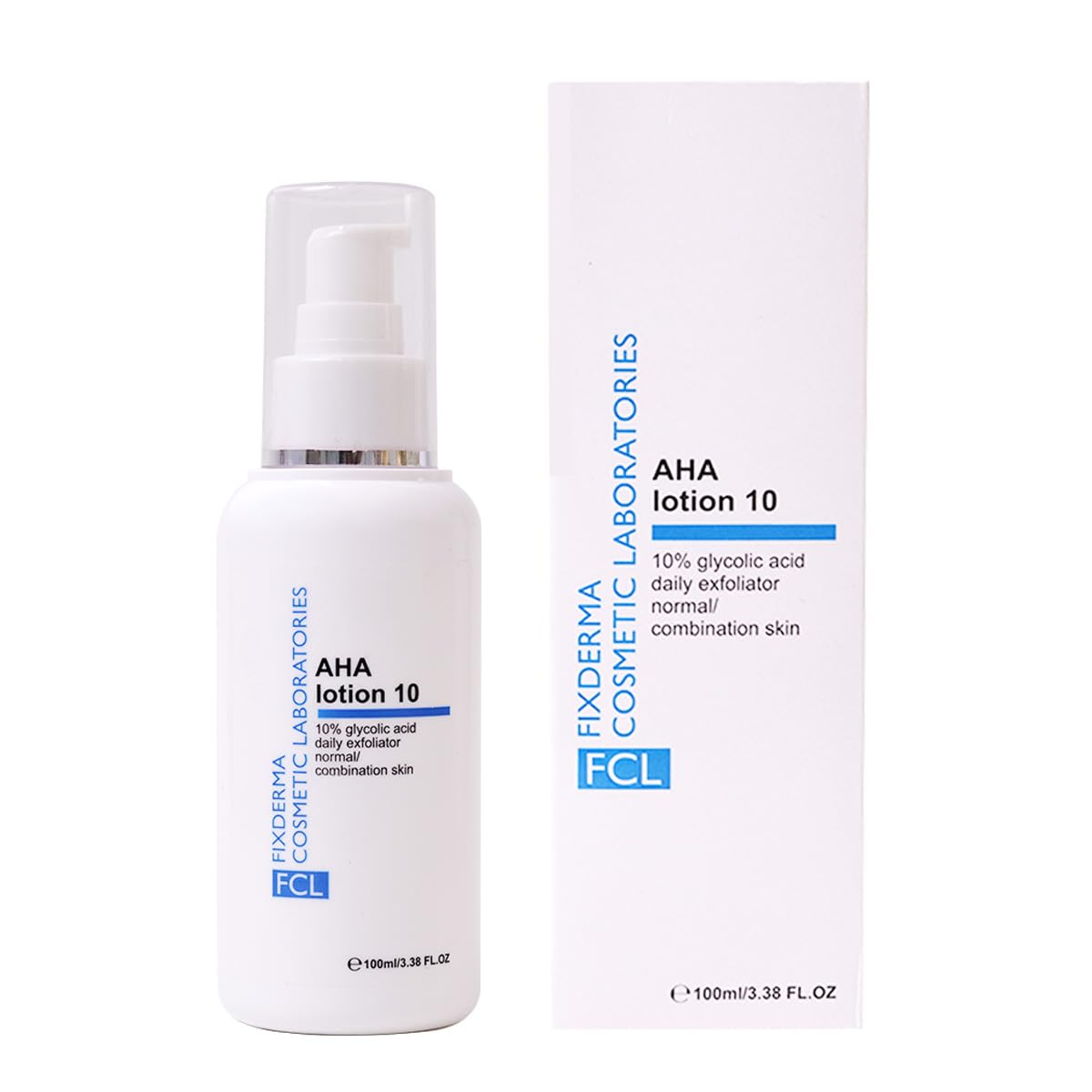 FCL Aha Lotion 10 Hydrates Skin And Softens Dryness for Brightening and lightning Skin 100ml