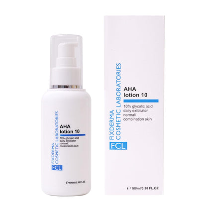 FCL Aha Lotion 10 Hydrates Skin And Softens Dryness for Brightening and lightning Skin 100ml